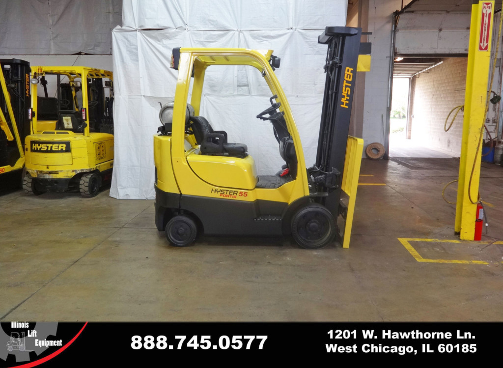 2009 Hyster S55FTS Forklift on Sale in Kansas