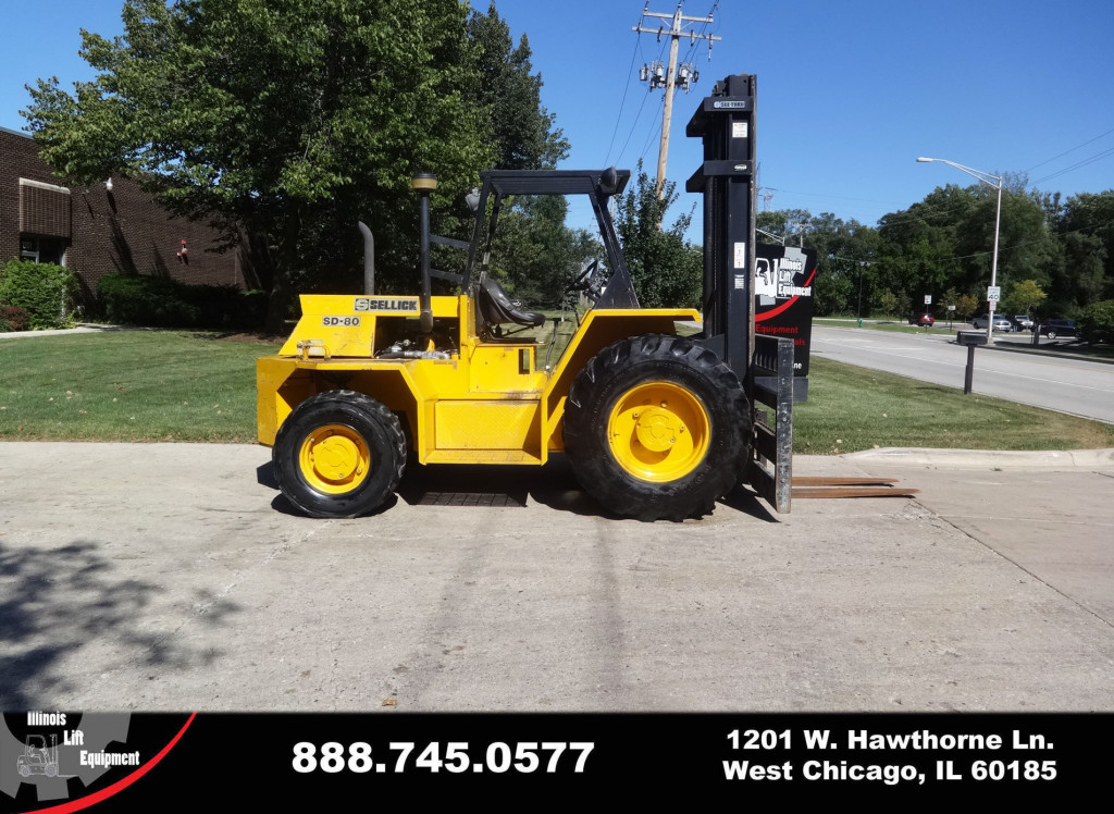 2000 Sellick SD80 Forklift on Sale in Kansas