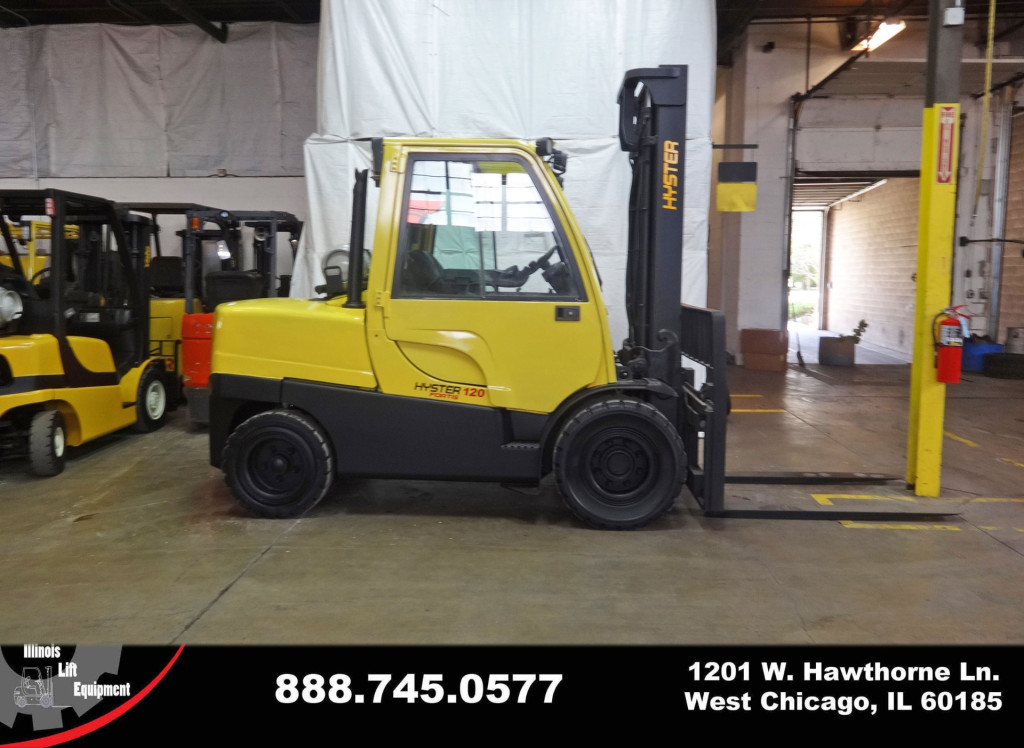 2011 Hyster H120FT Forklift on Sale in Kansas