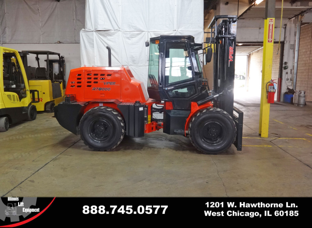 2015 Viper RT8000 Rough Terrain Forklift on Sale in Kansas