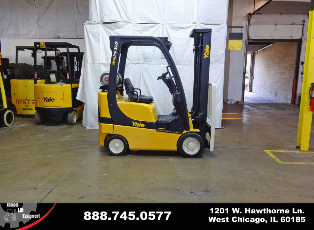 2008 Yale GLC035VX Forklift on Sale in Kansas