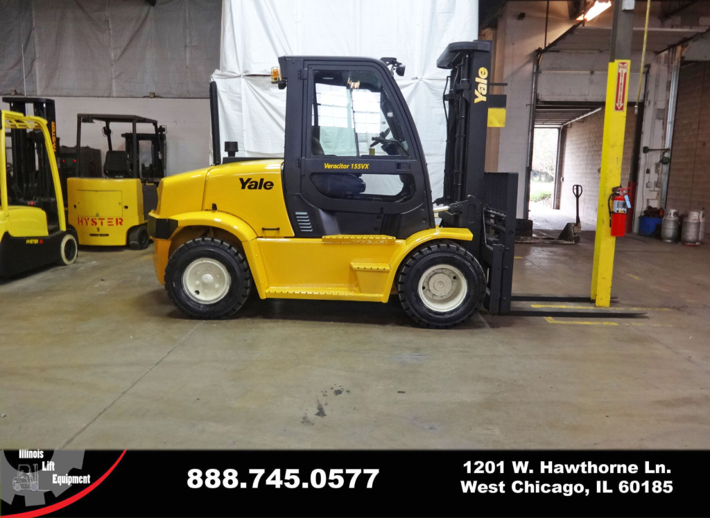 2008 Yale GDP155VX Forklift on Sale in Kansas