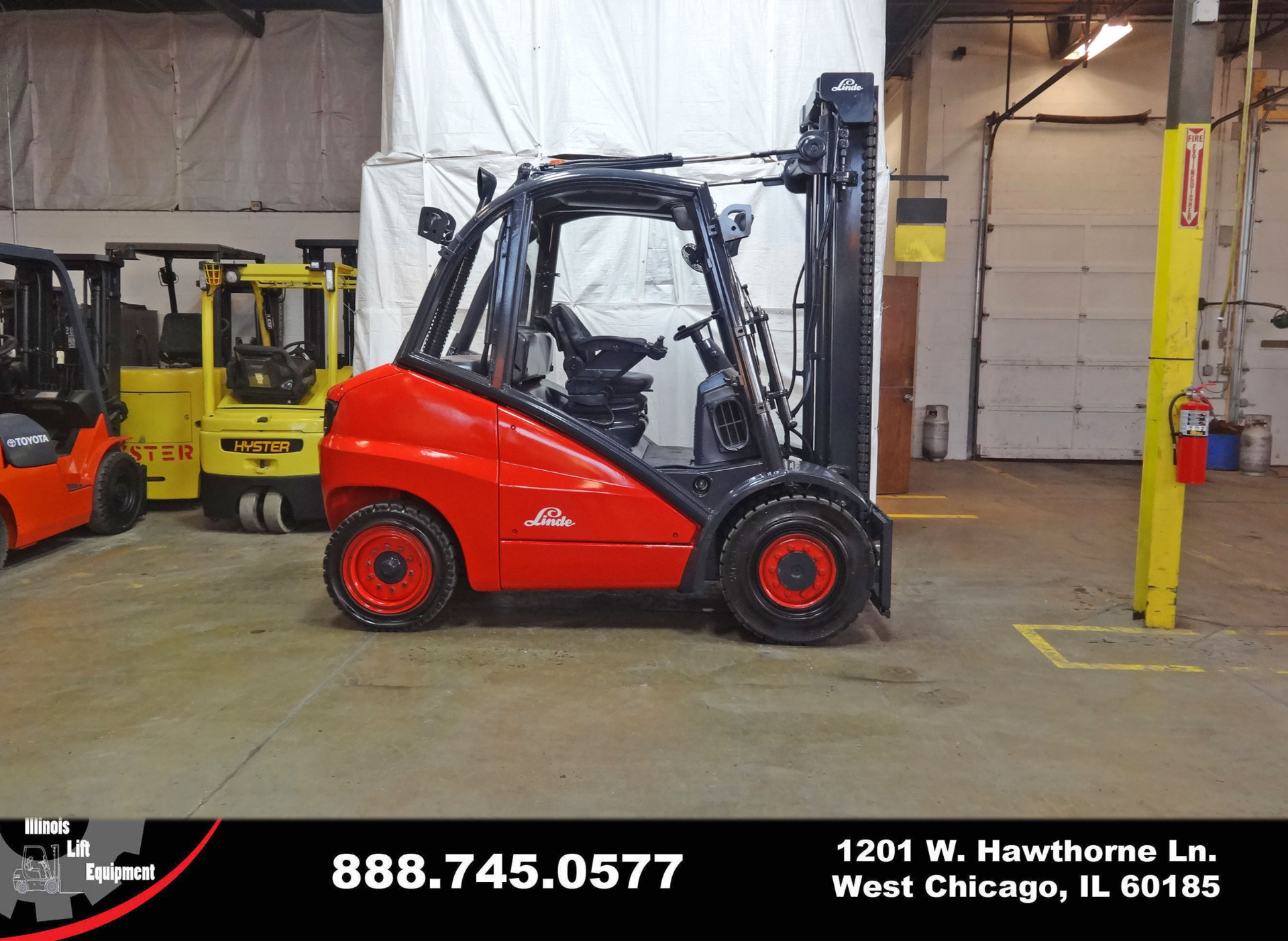 2005 Linde H50D Forklift on Sale in Kansas