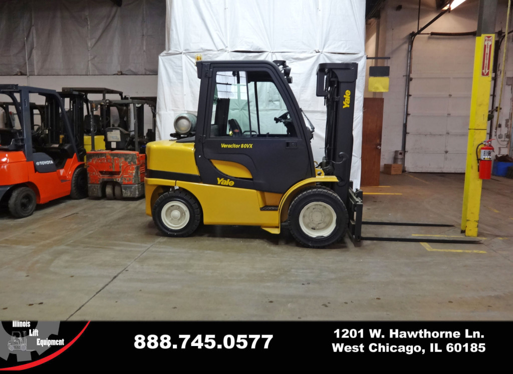  2006 Yale GLP080VX Forklift on Sale in Kansas