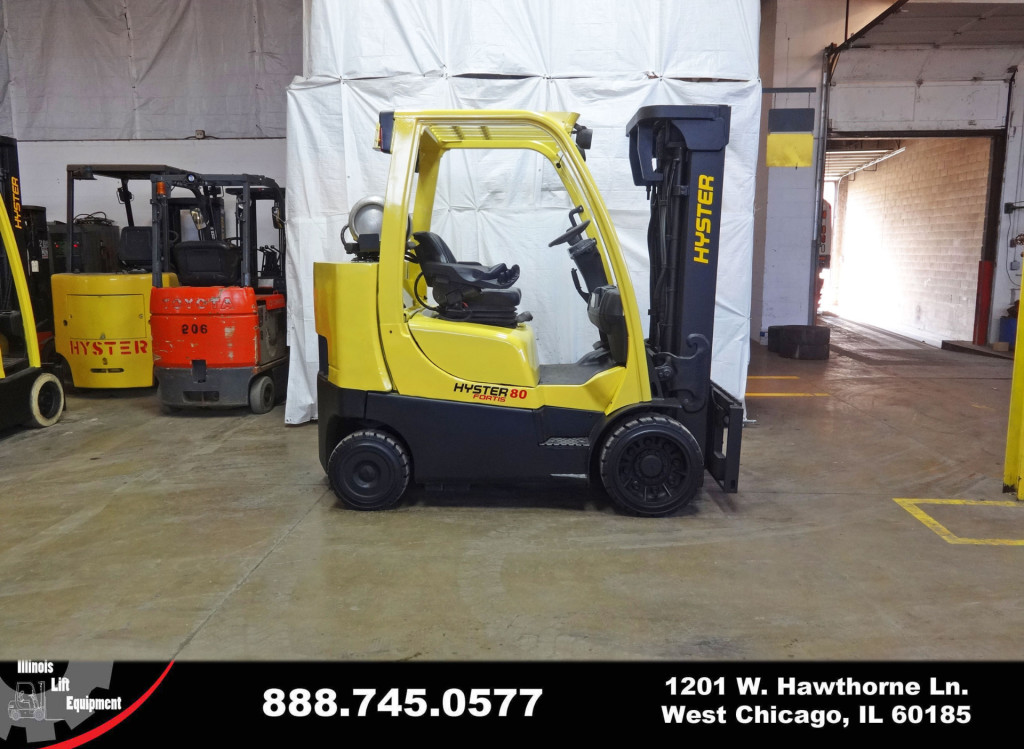 2010 Hyster S80FTBCS Forklift on Sale in Kansas