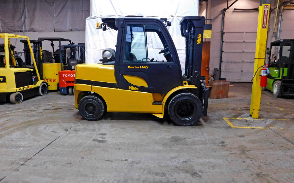 2009 Yale GLP100VX Forklift on Sale in Kansas