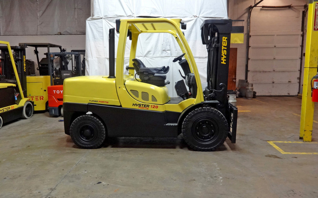 2011 Hyster H120FT Forklift on Sale in Kansas