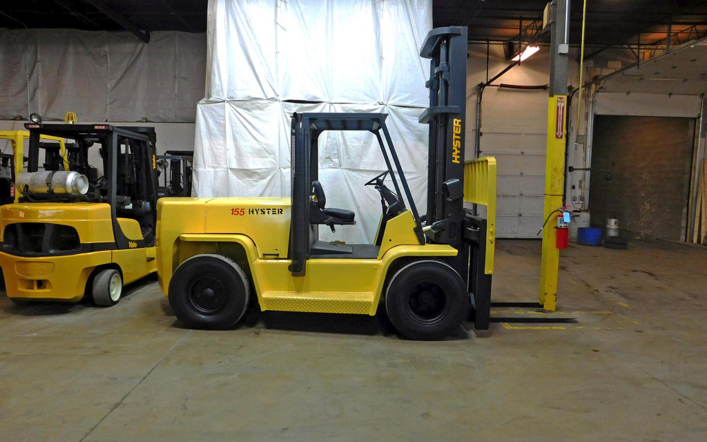 2005 Hyster H155XL2 Forklift on Sale in Kansas