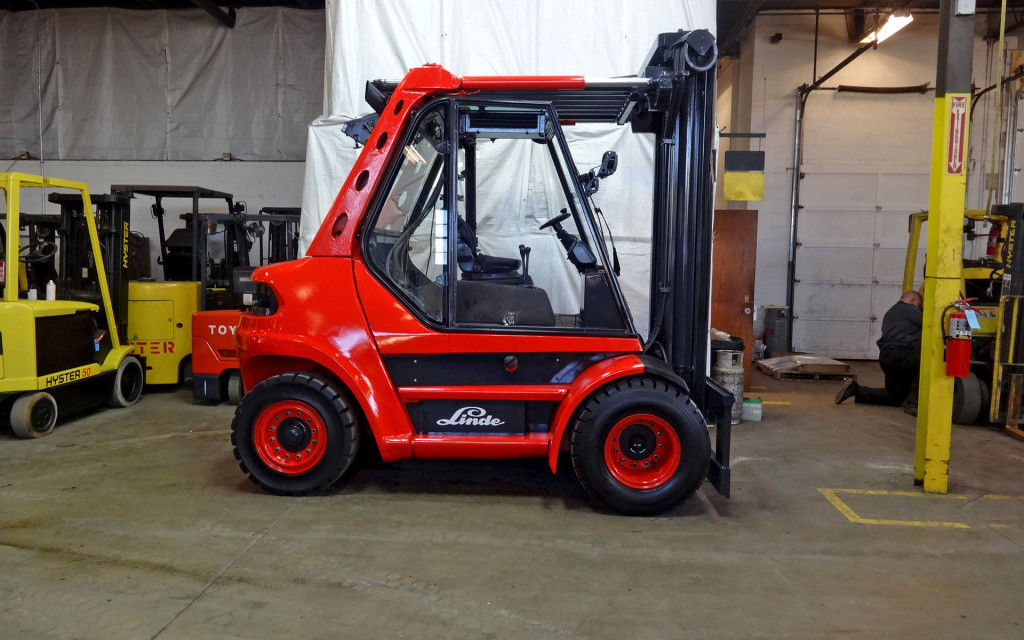  2004 Linde H80D Forklift on Sale in Kansas