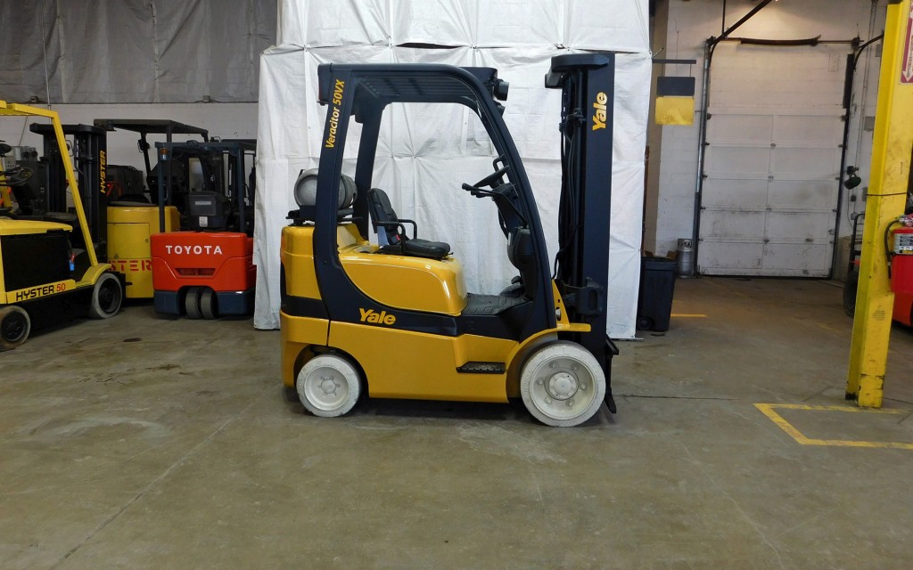  2011 Yale GLC050VX Forklift on Sale in Kansas