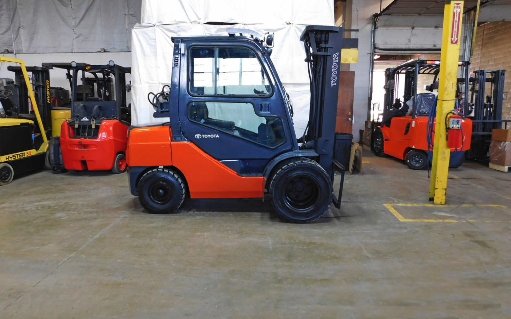  2008 Toyota 8FGU30 Forklift on Sale in Kansas