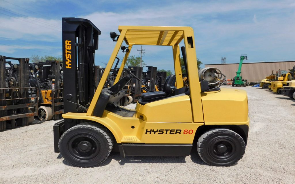  2001 Hyster H80XM Forklift on Sale in Kansas