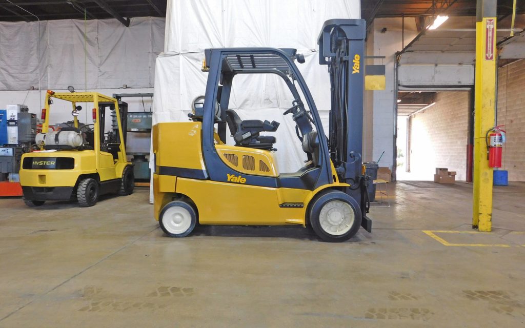  2007 Yale GLC120VX Forklift on Sale in Kansas