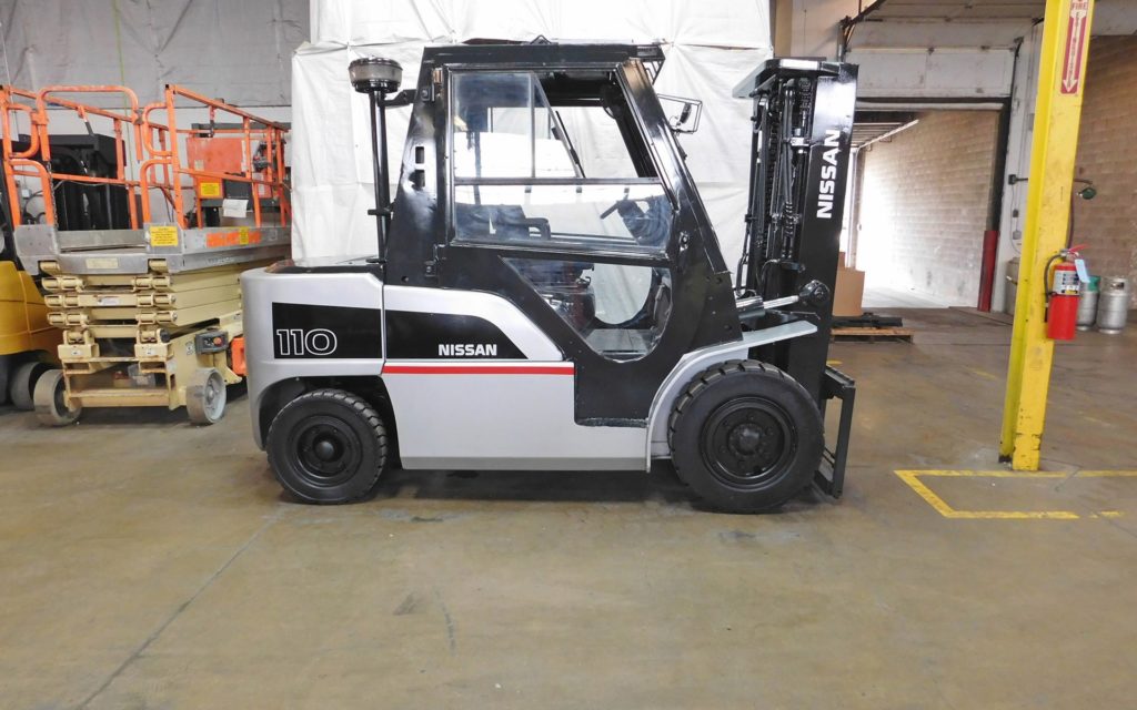  2011 Nissan PFD110Y Forklift On Sale In Kansas