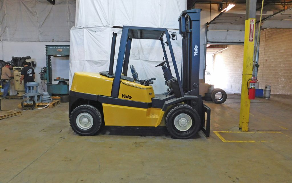  2005 Yale GDP100 Forklift on Sale in Kansas